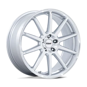 TSW Wheels – TW004 CANARD – Silver – 19″x10.5″ 25mm – Summer Wheels – TW004SD19051225